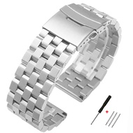 18mm 20mm 22mm 24mm 26mm Watch Band Premium Solid Stainless Steel Watch Bracelet Straps Men Wristban