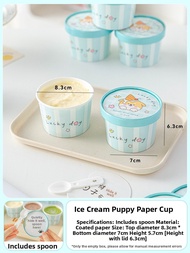 MEIDI | Food Grade Gelato Ice Cream Yoghurt Commercial Disposable Cups