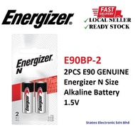 2PCS E90 GENUINE Energizer N Size Alkaline Battery 1.5V - E90BP-2