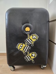 法國DELSEY Minions 特別版26吋行李箱/喼/Luggage/Baggage(換了全新金屬啤令轆)