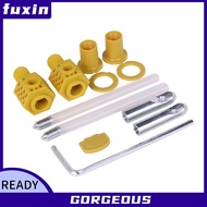 【XK10】 Wall Mounted Toilet Locking Kit Nylon Iron Fixing Fastener for Wall Hung WC Seat