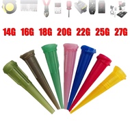 14G-27G Plastic Glue Dripping Needle Glue Dispenser Tips Plastic Glue Dispensing Needle Tapered Tips