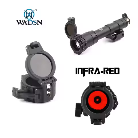 WADSN infrared M600C M300A Flashlight LED Light 2.54mm 1 inch Filter Protective cover Airsoft gun ac