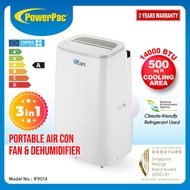 iFan 3IN1 Portable Aircon 14000 BTU / Portable Air Conditioner / Fan / Dehumidifier Cools up to 500 sq. ft. (IF9014)