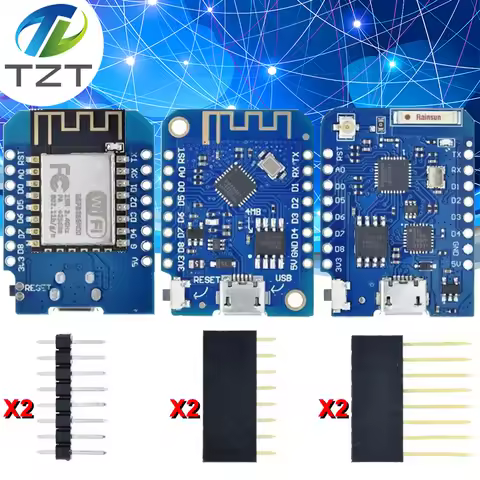 WeMos D1 Mini Pro V3.0 NodeMcu TZT 4MB/16MB bytes Lua WIFI Internet of Things Development board base