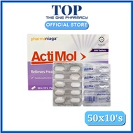 Pharmaniaga Actimol Paracetamol 650mg -50 x 10's