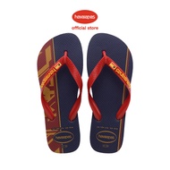 Havaianas Men's Top Nations I Flip Flops-Marine/Red Apache
