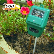 Alat Ukur Kelembaban Tanah 3 in 1 Detektor Pengukur Soil Moist PH Detector Analyzer Tanaman Berkebun Pertanian