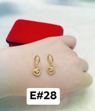 10k SD Gold Dangling Earrings