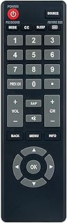 Allimity NH317UP Replaced Remote Control Fit for Magnavox TV 32ME306V/F7B 40ME338V 32ME306V 40ME338V