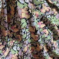 2m of silk fabric is so beautiful, soft and cool, stretchy fabric, size 1m5(C6)