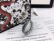 🔹 🔥 Gucci 潮流男士蛇形🐍戒指 – 戴喺手指上真係好型!超有型格!