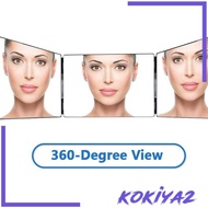 [Kokiya2] Self Hair Cutting 3 Way Mirror Adjustable DIY Haircut Tool Make-Up Mirror
