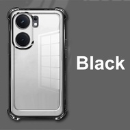 For Vivo iQOO Neo 9 Reinforced Corners Soft TPU Shockproof Airbag Case For iQOO Neo 9 Pro Clear Cove