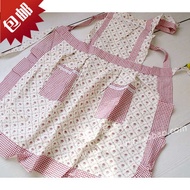 apron kitchen apron water proof apron kitchen cotton apron cotton apron < Crown Reputation > Korean 