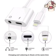 MH030 LIGHTNING TO AUX JACK 3.5MM + LIGHTNING CONNECT USING BLUETOOTH ADAPTER DiM