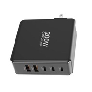 【現貨秒發】200W氮化鎵快充GaN電源適配器兼容140W 100W PD快充頭USB C充電器