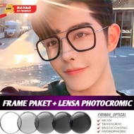 BEST SELLER Aviator Glasses unisex glasses minus glasses lens + photochromic package glasses