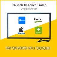 32" IR Touch Frame, 20 Touch Points IR Touch Panel,32 inch Infrared Touch Screen Overlay without Gla