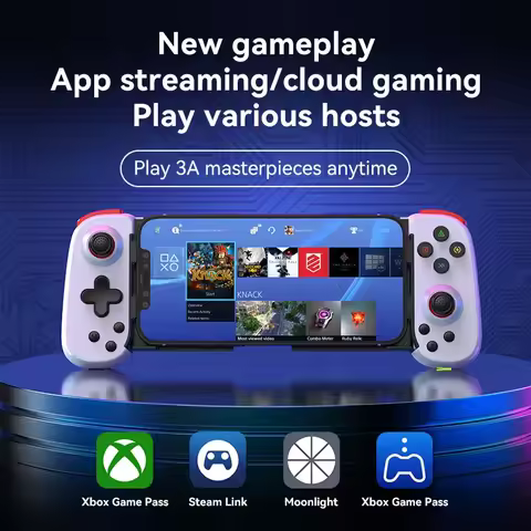 D6DP Wireless BT Stretchable Game Controller For Android IOS Phones PC Devices Gamepad Joystick for 
