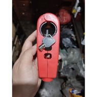 Non-alarm motorcycle handlebar lock (not alarm)