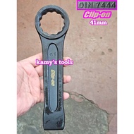 41mm Closed Ring Wrench DIN7444 Clip-On CLO-22041