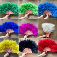 Large hand-held feather fan, oan decoration, ceremony tower, four palace ceremony items, cultural da