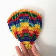 Handmade Beads Creative Mini Beaded Bag Coin Purse Female Coin Children Wallet Hot Air Balloon Beads