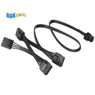 6Pin to 4 Molex Modular Power Supply Cable 6Pin to 4 IDE Cable for CORSAIR RM1000X RM850X RM750X RM6