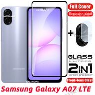 Samsung A07 2025 LTE 2in1 Screen Protector Film Transparent Phone Screen Protector For Samsung Galax