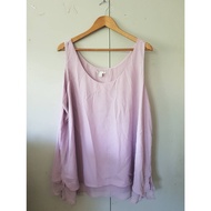 Big Size Poly Shirt Cato 22/24W 50/29 **Rooming At The Collar