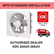 [Installation] KDK 20AUH 25AUH 30AUH Exhaust Fan Ventilating Fan Ventilation Fan Installation Install 20AUA 25AUA  TML