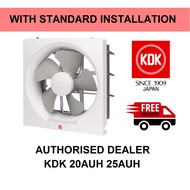 [Installation] KDK 20AUA 25AUA 30AUA Exhaust Fan Ventilating Fan Ventilation Fan Installation Instal