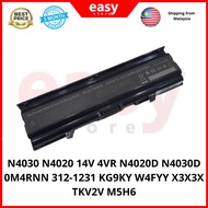 Del INSPIRON N4030 N4020 14V 4VR N4020D N4030D 0M4RNN 312-1231 KG9KY W4FYY X3X3X TKV2V M5H6 LAPTOP B