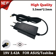 19V 3.42A 5.5*2.5mm Laptop AC Adapter DC Charger For Toshiba For ASUS X550C x550v  Y481C PA3917U-1AC