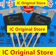 10 cái fdp075n15a nhập khẩu mới để 220 150V 130A p075n15 ống hiệu ứng Trường triode xe điện điều khi