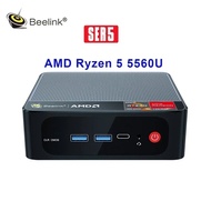 Beelink SER5 MAX AMD Ryzen 7 5800H 5700U 5500U 5560U MINI PC WIFI6 BT5.0 Windows 11 DDR4 16GB 500GB