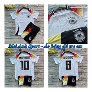 Germany EURO 24/25 Children's Football Kit - Premium Thai Sesame Fabric