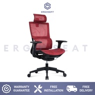 Ergoseat Office Chair Home Ergonomic Chairs / Gaming Chair / Lumbar Support Chair - Free Delivery &amp; Easy to assemble