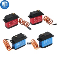 Waterproof 20KG 25KG 30KG 35KG Servo 180 Degree Large Torque Digital Servo Metal Gears 25T Servo Arm
