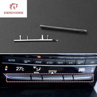 For Mercedes Benz E Class W212 Console Air Conditioning Buttons Decoration Trim 2008-2015 Light Auto