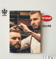 POSTER TEMA BARBERSHOP/POSTER DINDING BARBERSHOP/POSTER BARBERSHOP/POSTER DINDING RUMAH/WALLDECOR