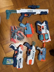 X-SHOT nerf 玩具彈槍連配件