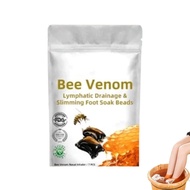 Lukmlca Bee venom foot bath, Lukmlca Bee venom beads, Lukmlca Bee venom Lymphatic foot ointment