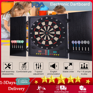 🔥【Ready Stock】🔥 Electronic Dartboard Dartboard With 12 Darts And Replacement Tips Dart Machine Inclu