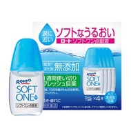 Rohto 樂敦 Soft One 人工淚液眼藥水 5ml X 4