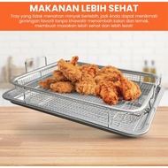 Oil filter container set + stainless steel base 3in1 Baking tray Oil drainer set SINDA Bonus 3in1 to