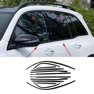 FIT FOR Mercedes-Benz GLB 2020-2025 Stainless steel black Exterior Window Molding Strip Sill side Co
