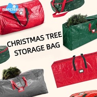 NARCISSUS Christmas Organizer Bag, Heavy Duty Folding Christmas Tree Storage Bag, Large-capacity PE 
