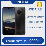 Nokia 7.2 ดั้งเดิม4G โทรศัพท์มือถือ6.26 '4GB RAM 128GB 48MP โทรศัพท์มือถือสองซิมสมาร์ทโฟน NFC Octa-Core
